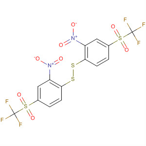 810-43-5  Disulfide, bis[2-nitro-4-[(trifluoromethyl)sulfonyl]phenyl]