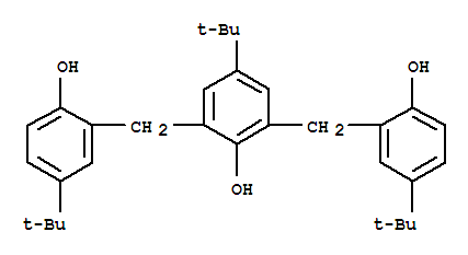 810-52-6  Phenol,4-(1,1-dimethylethyl)-2,6-bis[[5-(1,1-dimethylethyl)-2-hydroxyphenyl]methyl]-