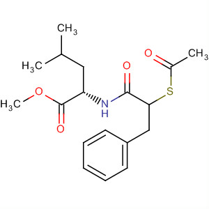 81110-17-0  L-Leucine, N-[2-(acetylthio)-1-oxo-3-phenylpropyl]-, methyl ester, (S)-