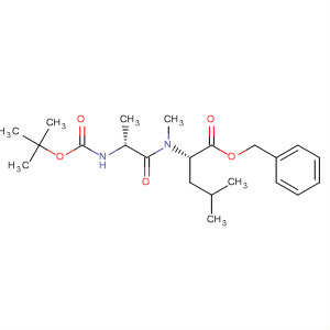 81135-34-4  L-Leucine, N-[N-[(1,1-dimethylethoxy)carbonyl]-D-alanyl]-N-methyl-,phenylmethyl ester