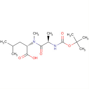 81135-35-5  L-Leucine, N-[N-[(1,1-dimethylethoxy)carbonyl]-D-alanyl]-N-methyl-