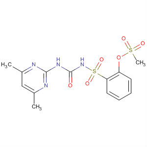 81479-87-0  Benzenesulfonamide,N-[[(4,6-dimethyl-2-pyrimidinyl)amino]carbonyl]-2-[(methylsulfonyl)oxy]-