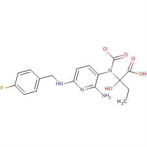 815586-90-4  Acetic acid, hydroxy-, compd. with ethyl[2-amino-6-[[(4-fluorophenyl)methyl]amino]-3-pyridinyl]carbamate