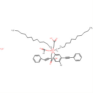 815588-25-1  Acetic acid, 2,2'-[[2,5-bis(phenylethynyl)-1,4-phenylene]bis(oxy)]bis-,didodecyl ester