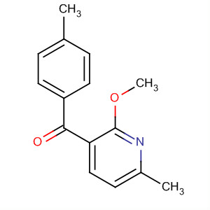 81606-92-0  Methanone, (2-methoxy-6-methyl-3-pyridinyl)(4-methylphenyl)-