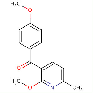 81606-93-1  Methanone, (2-methoxy-6-methyl-3-pyridinyl)(4-methoxyphenyl)-