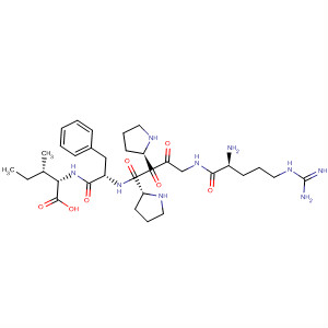 81674-04-6  L-Isoleucine,N-[N-[1-[1-(N-L-arginylglycyl)-L-prolyl]-L-prolyl]-L-phenylalanyl]-