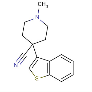 817208-91-6  4-Piperidinecarbonitrile, 4-benzo[b]thien-3-yl-1-methyl-