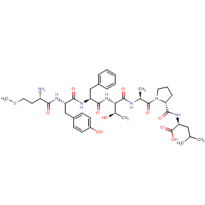 817622-49-4  L-Leucine, L-methionyl-L-tyrosyl-L-phenylalanyl-L-threonyl-L-alanyl-L-prolyl-