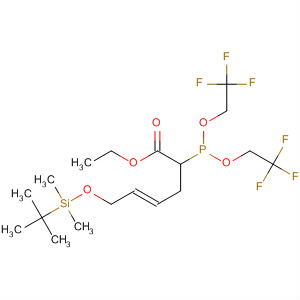 817642-38-9  4-Hexenoic acid,2-[bis(2,2,2-trifluoroethoxy)phosphinyl]-6-[[(1,1-dimethylethyl)dimethylsilyl]oxy]-, ethyl ester, (4E)-