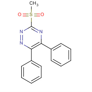 81765-86-8  1,2,4-Triazine, 3-(methylsulfonyl)-5,6-diphenyl-