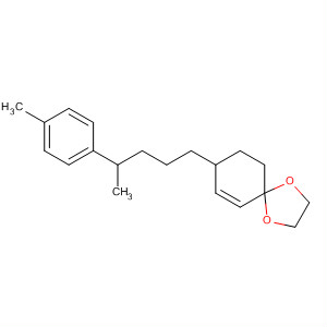 81851-45-8  1,4-Dioxaspiro[4.5]dec-6-ene, 8-[4-(4-methylphenyl)pentyl]-