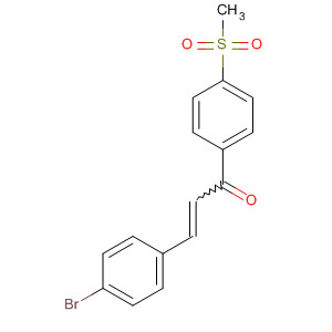 819792-61-5  2-Propen-1-one, 3-(4-bromophenyl)-1-[4-(methylsulfonyl)phenyl]-