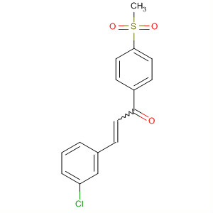 819792-62-6  2-Propen-1-one, 3-(3-chlorophenyl)-1-[4-(methylsulfonyl)phenyl]-