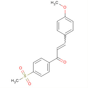 819792-63-7  2-Propen-1-one, 3-(4-methoxyphenyl)-1-[4-(methylsulfonyl)phenyl]-