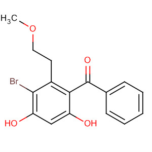819810-75-8  Methanone, [3-bromo-4,6-dihydroxy-2-(2-methoxyethyl)phenyl]phenyl-