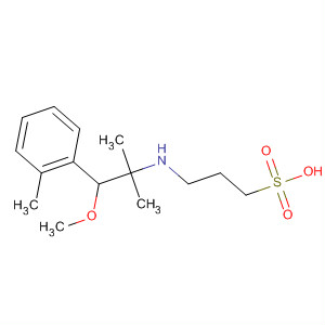 819865-35-5  1-Propanesulfonic acid,3-[[2-methoxy-1,1-dimethyl-2-(2-methylphenyl)ethyl]amino]-