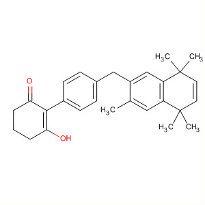 819866-91-6  2-Cyclohexen-1-one,2-[4-[(5,8-dihydro-3,5,5,8,8-pentamethyl-2-naphthalenyl)methyl]phenyl]-3-hydroxy-