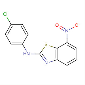 820101-80-2  2-Benzothiazolamine, N-(4-chlorophenyl)-7-nitro-