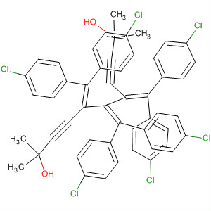 820221-69-0  3,8-Undecadiyne-2,10-diol,5,6,7-tris[bis(4-chlorophenyl)methylene]-2,10-dimethyl-