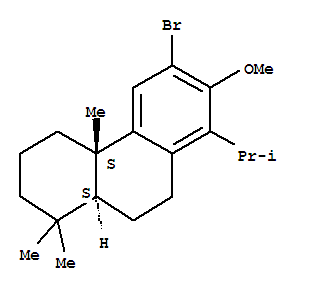 84104-94-9  Phenanthrene,6-bromo-1,2,3,4,4a,9,10,10a-octahydro-7-methoxy-1,1,4a-trimethyl-8-(1-methylethyl)-,(4aS,10aS)-