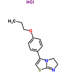 130623-59-5  3-(4-propoxyphenyl)-5,6-dihydroimidazo[2,1-b][1,3]thiazole hydrochloride