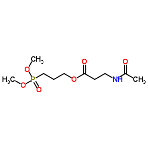 132237-23-1  3-(dimethoxyphosphoryl)propyl N-acetyl-beta-alaninate