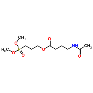 132237-24-2  3-(dimethoxyphosphoryl)propyl 4-(acetylamino)butanoate