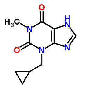 132560-02-2  3-(cyclopropylmethyl)-1-methyl-3,7-dihydro-1H-purine-2,6-dione