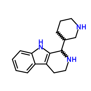 132767-54-5  1-piperidin-3-yl-2,3,4,9-tetrahydro-1H-beta-carboline