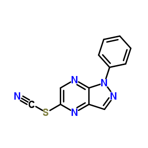 133280-19-0  1-phenyl-1H-pyrazolo[3,4-b]pyrazin-5-yl thiocyanate