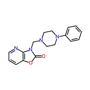 134336-96-2  3-[(4-phenylpiperazin-1-yl)methyl][1,3]oxazolo[4,5-b]pyridin-2(3H)-one