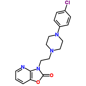 134337-05-6  3-{2-[4-(4-chlorophenyl)piperazin-1-yl]ethyl}[1,3]oxazolo[4,5-b]pyridin-2(3H)-one