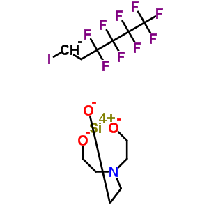 135798-15-1  silicon(4+) 2,2',2''-nitrilotriethanolate 3,3,4,4,5,5,6,6,6-nonafluoro-1-iodohexan-1-ide