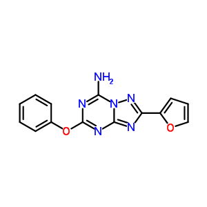 139179-53-6  2-furan-2-yl-5-phenoxy[1,2,4]triazolo[1,5-a][1,3,5]triazin-7-amine
