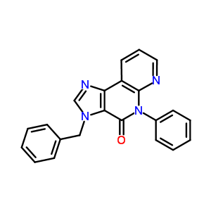 139339-11-0  3-benzyl-5-phenyl-3,5-dihydro-4H-imidazo[4,5-c][1,8]naphthyridin-4-one