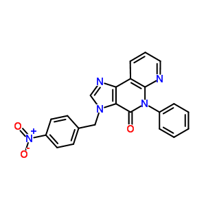 139482-43-2  3-(4-nitrobenzyl)-5-phenyl-3,5-dihydro-4H-imidazo[4,5-c][1,8]naphthyridin-4-one