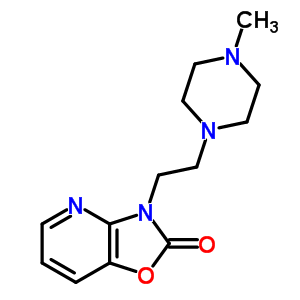 139774-78-0  3-[2-(4-methylpiperazin-1-yl)ethyl][1,3]oxazolo[4,5-b]pyridin-2(3H)-one