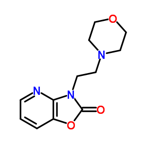 139774-80-4  3-(2-morpholin-4-ylethyl)[1,3]oxazolo[4,5-b]pyridin-2(3H)-one