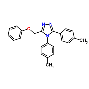 141078-91-3  3,4-bis(4-methylphenyl)-5-(phenoxymethyl)-4H-1,2,4-triazole