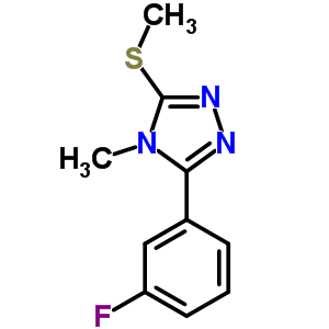 144165-20-8  3-(3-fluorophenyl)-4-methyl-5-(methylsulfanyl)-4H-1,2,4-triazole
