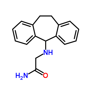 145253-62-9  N~2~-(10,11-dihydro-5H-dibenzo[a,d][7]annulen-5-yl)glycinamide