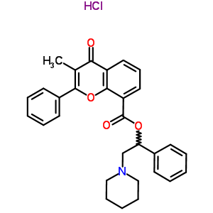 147528-34-5  1-phenyl-2-piperidin-1-ylethyl 3-methyl-4-oxo-2-phenyl-4H-chromene-8-carboxylate hydrochloride