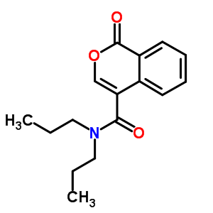 148581-57-1  1-oxo-N,N-dipropyl-1H-isochromene-4-carboxamide