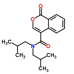 148581-59-3  N,N-bis(2-methylpropyl)-1-oxo-1H-isochromene-4-carboxamide