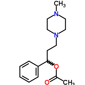 149848-01-1  3-(4-methylpiperazin-1-yl)-1-phenylpropyl acetate
