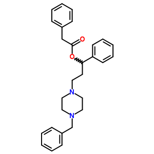 149848-08-8  3-(4-benzylpiperazin-1-yl)-1-phenylpropyl phenylacetate