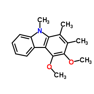 150692-75-4  3,4-dimethoxy-1,2,9-trimethyl-9H-carbazole