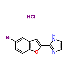 150985-49-2  2-(5-bromo-1-benzofuran-2-yl)-1H-imidazole hydrochloride