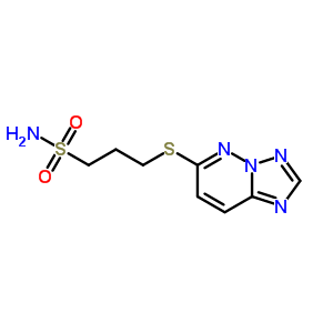 152537-81-0  3-([1,2,4]triazolo[1,5-b]pyridazin-6-ylsulfanyl)propane-1-sulfonamide